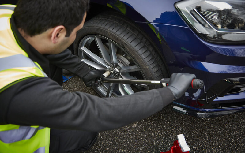 tyre-fitting